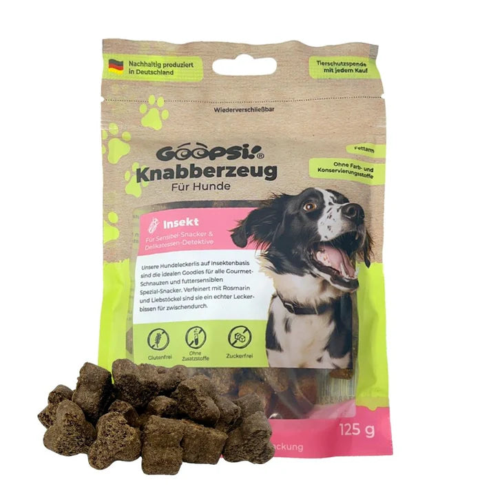 Hundeleckerlis Insekt