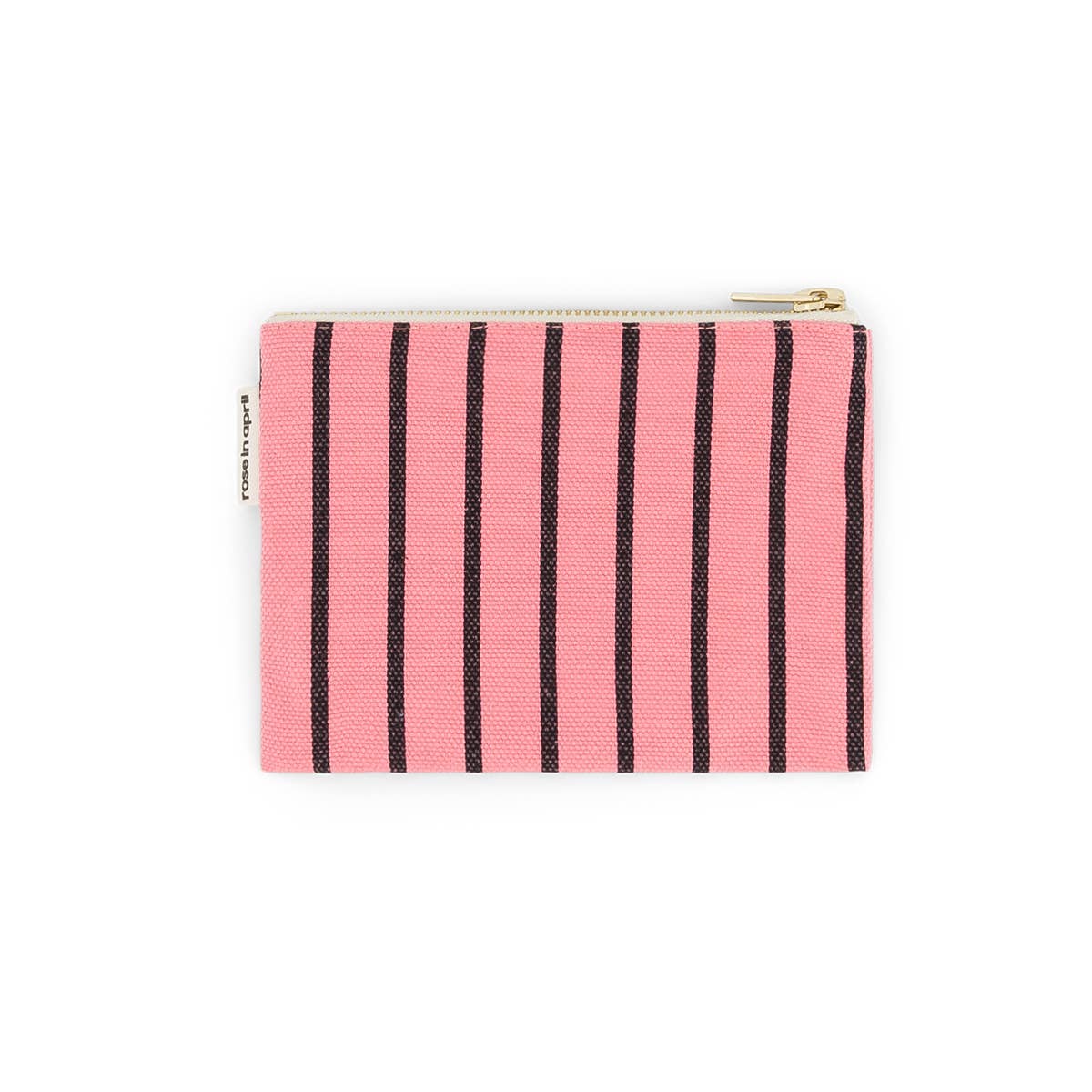 Pouch MARIE Funky Pink mit schwarzen Streifen