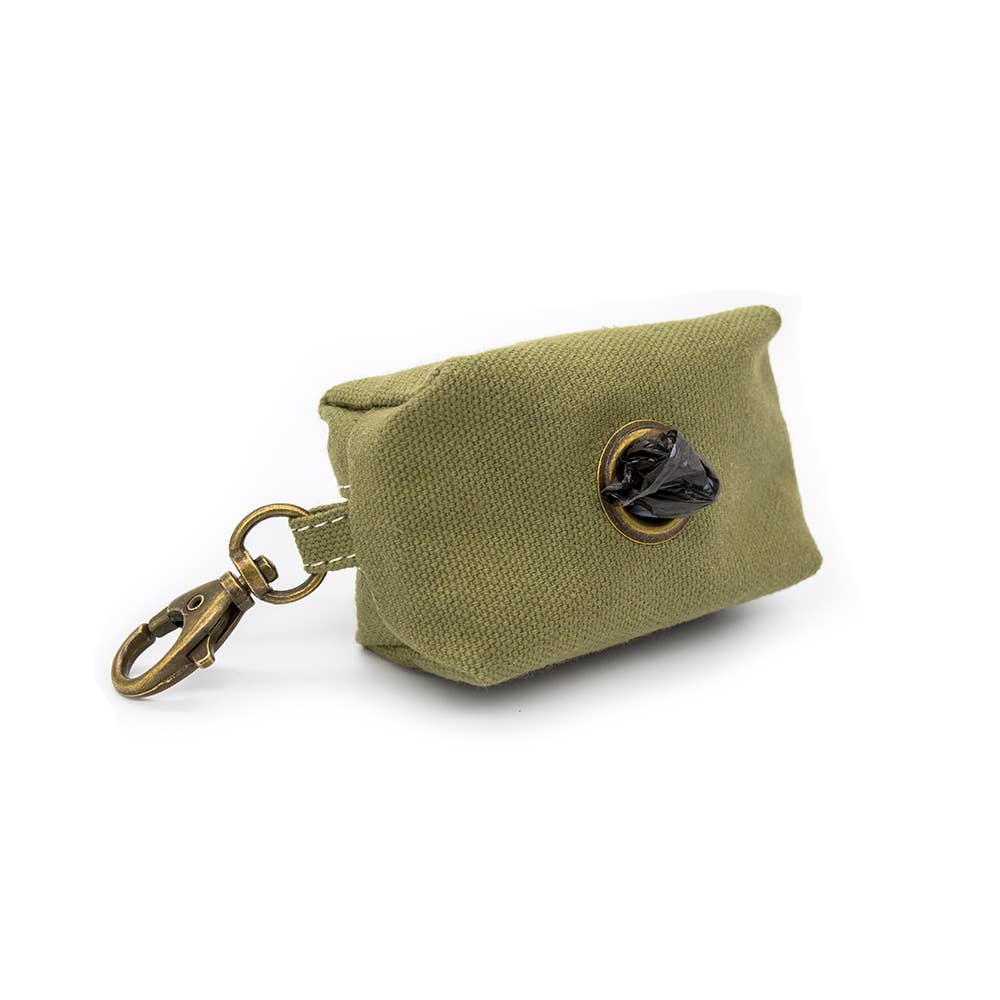 Kotbeutelhalter Khaki