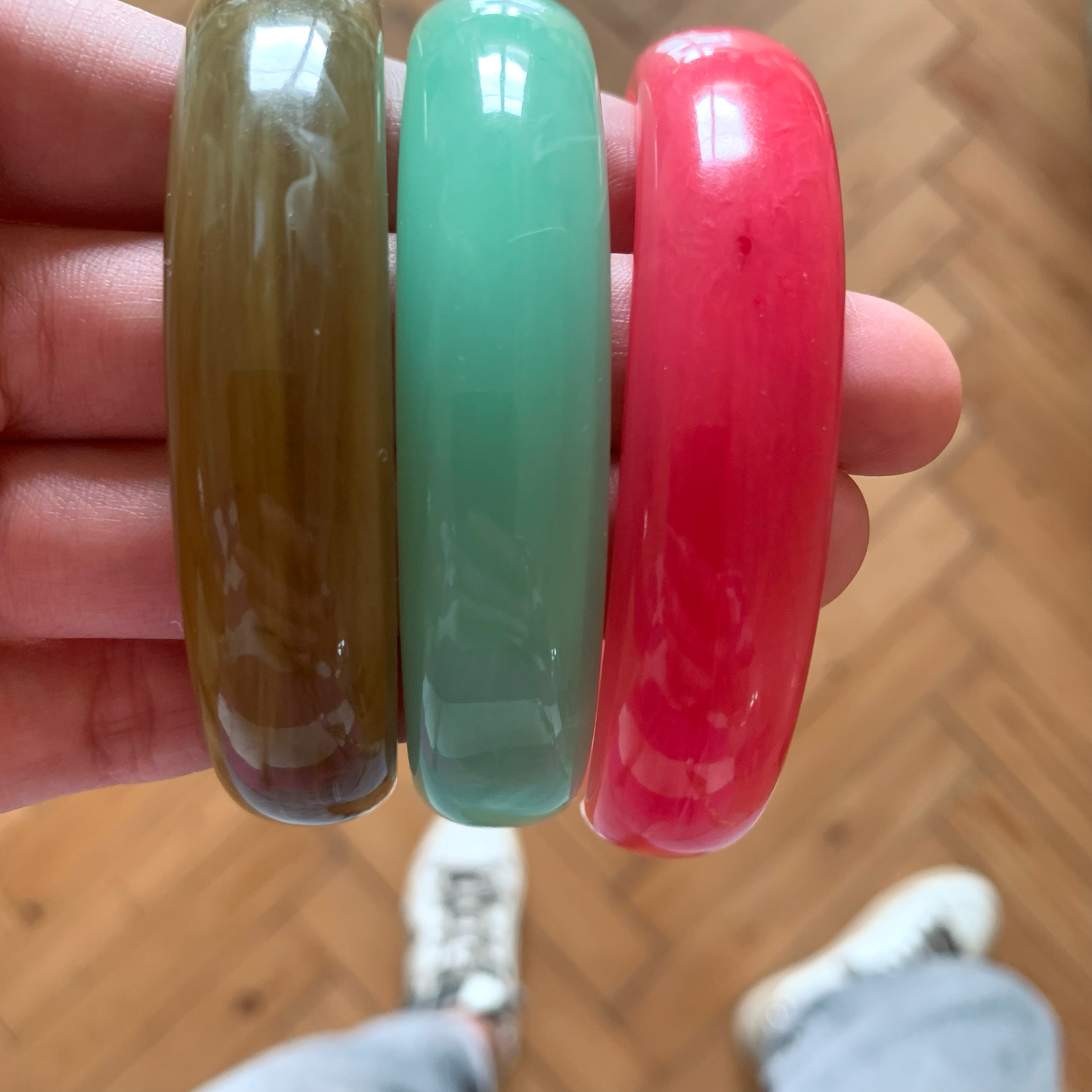 Armreif Mint aus Celluloseacetat