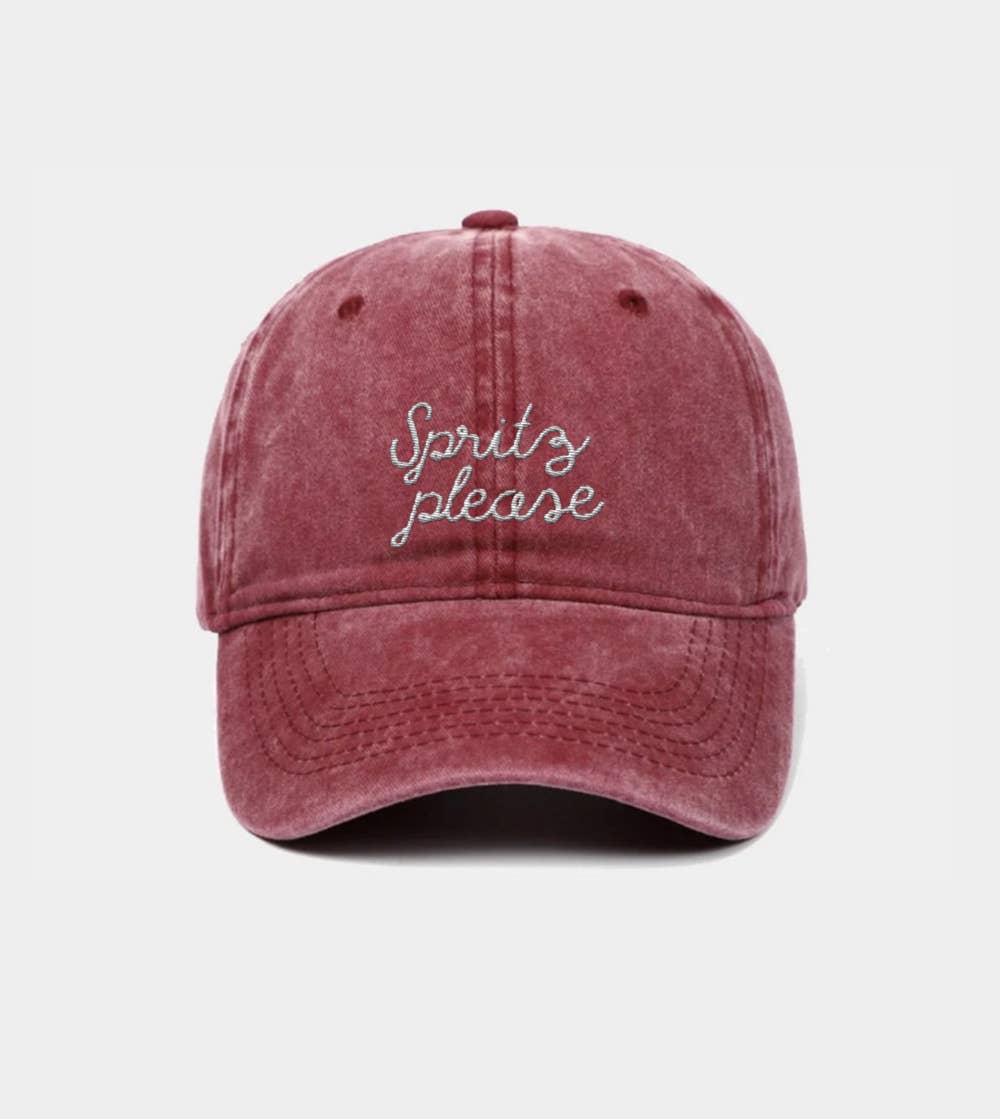 Bestickte Cap Spritz Please | 3 Farben