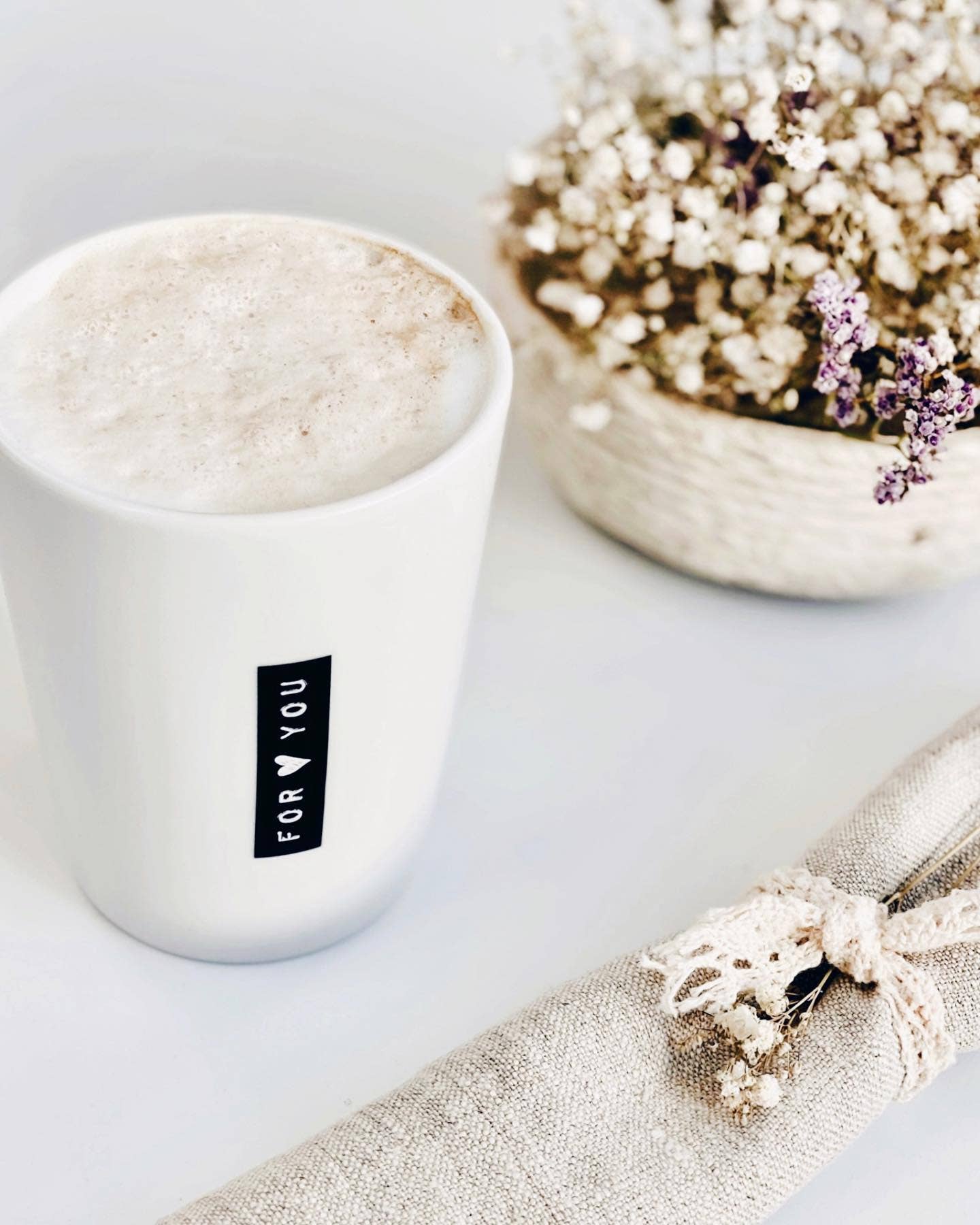Tasse Labelwrite Schwarz