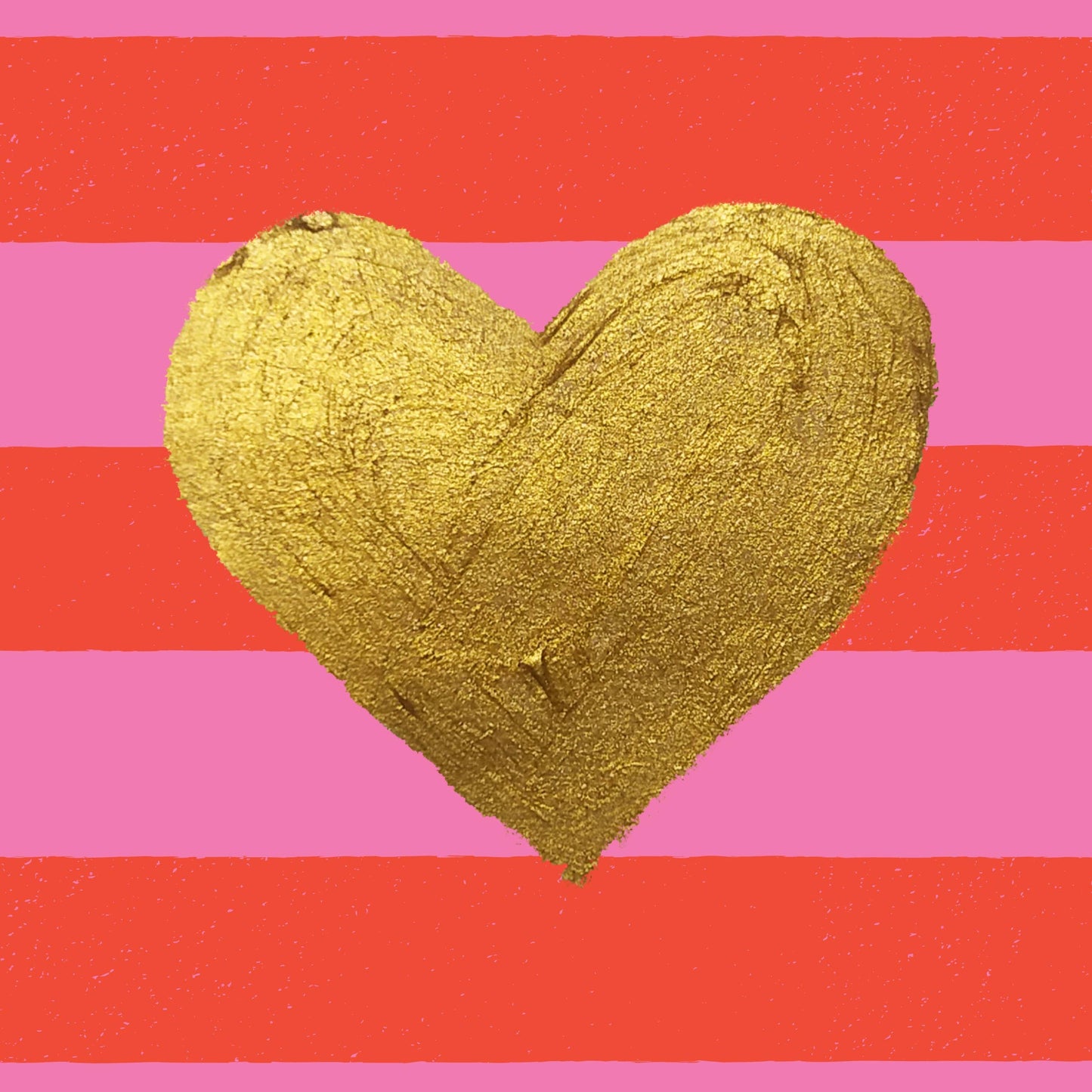 Forex-Fliese HERZ Gold Rot/Pink