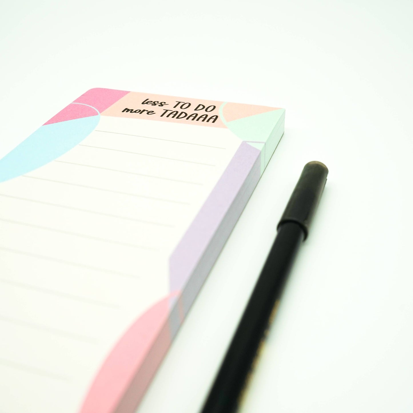 Notizblock less to do more tadaaa