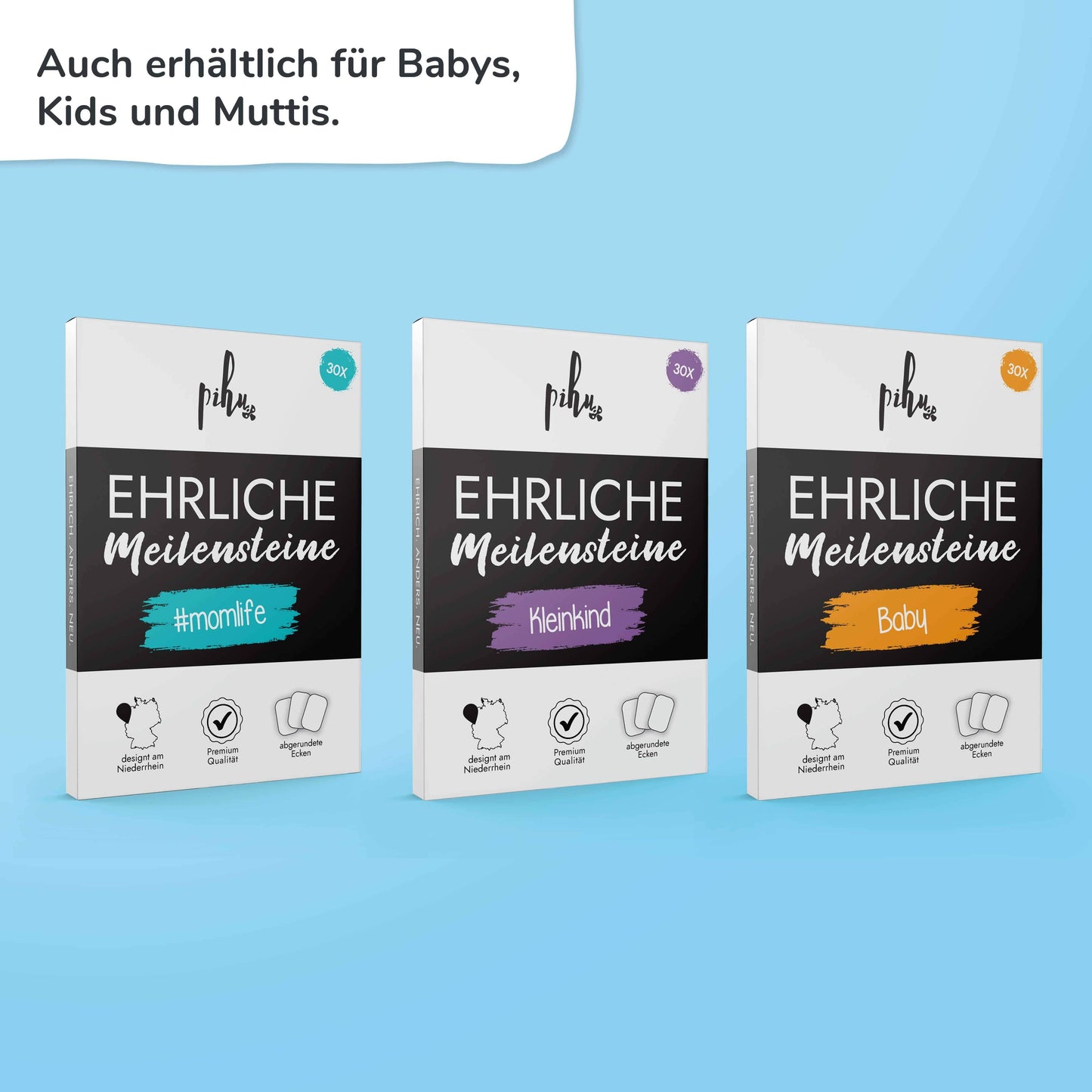 Ehrliche Meilensteine - HUNDE