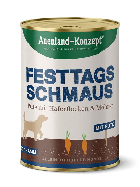 Hundenahrung Festtagsschmaus