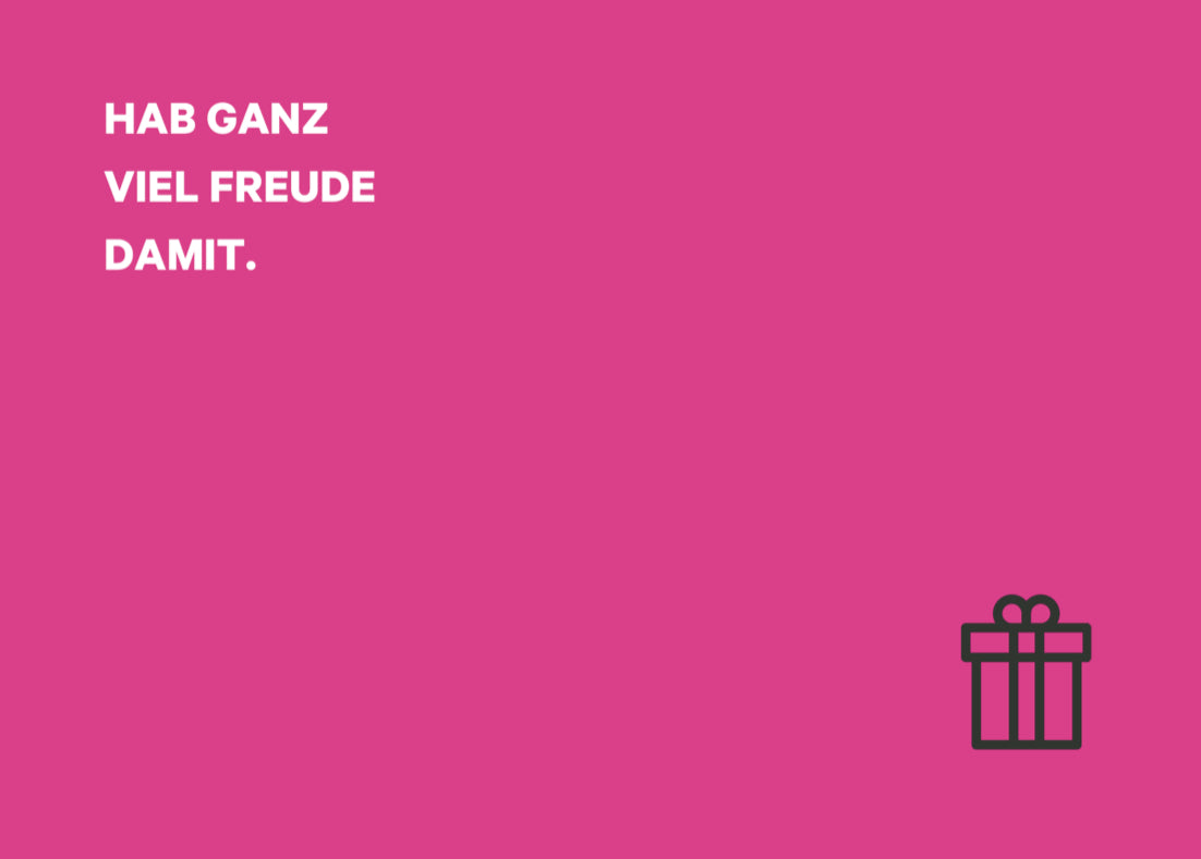 Geschenkgutschein