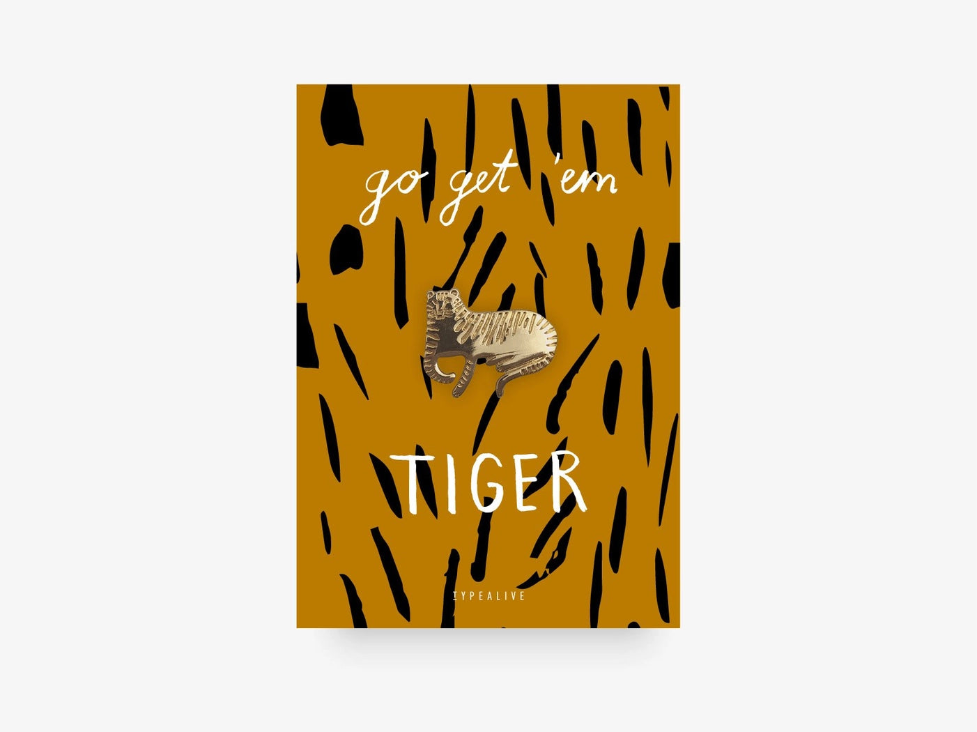 Anstecker Tiger