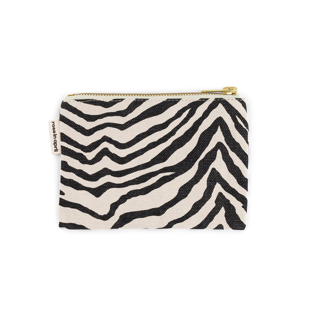 Pouch MARIE mit Zebraprint