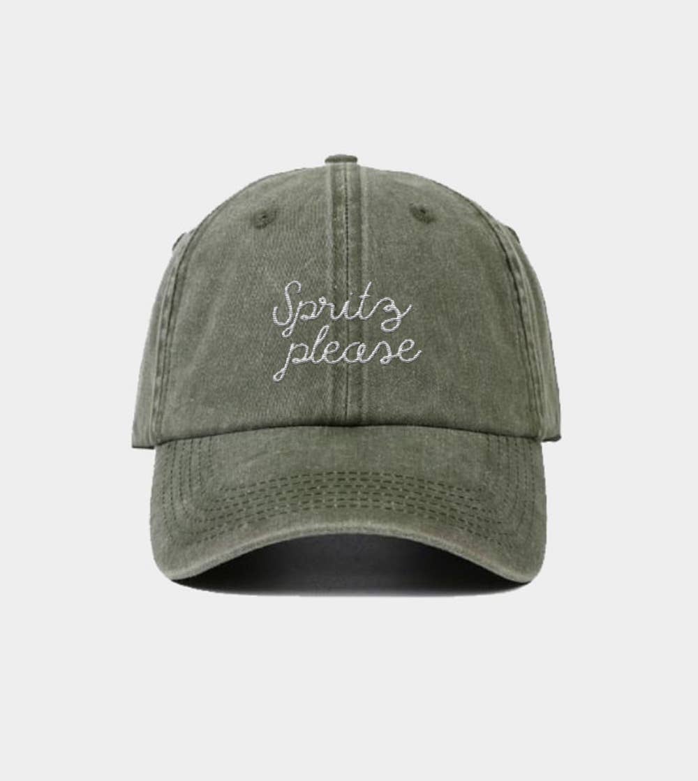 Bestickte Cap Spritz Please | 3 Farben