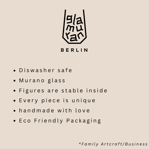 Murano-Trinkglas | Katze