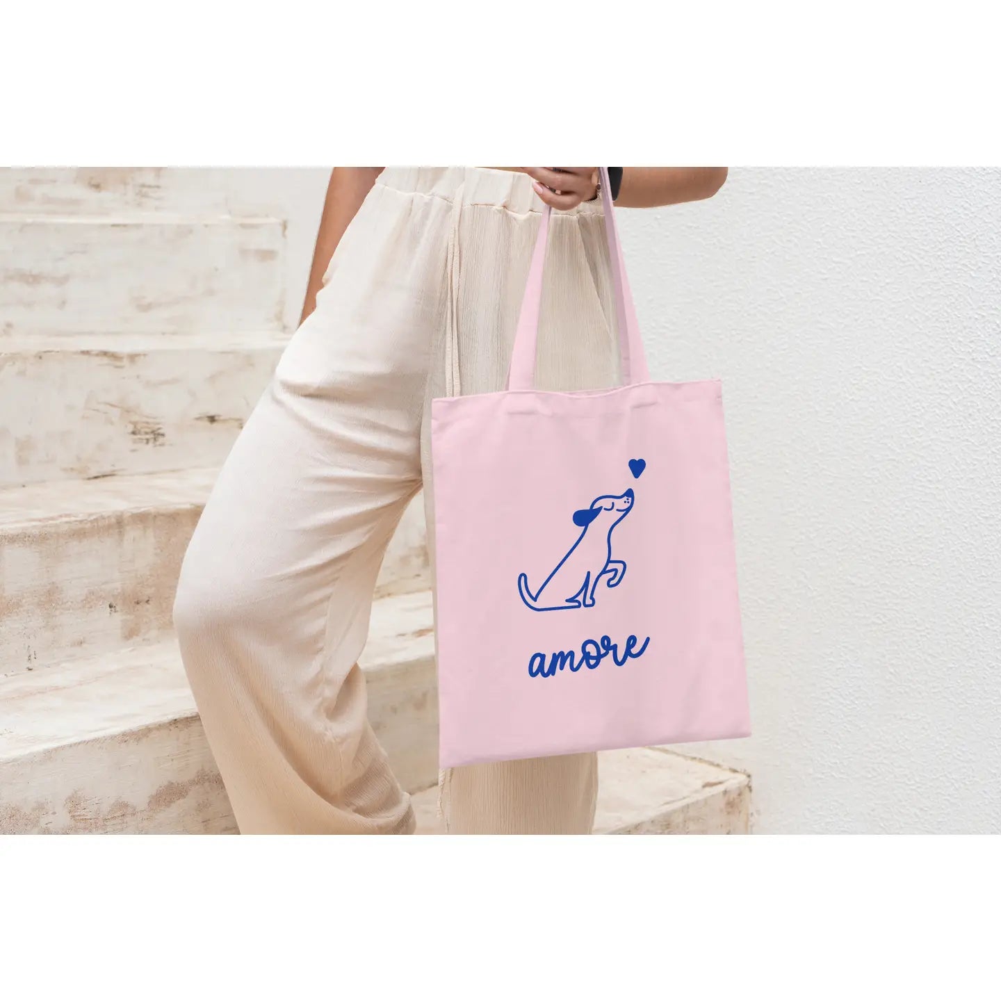 Bio-Baumwolltasche Hund Amore