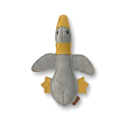 Hundespielzeug "Daggi the Duck" aus Leder