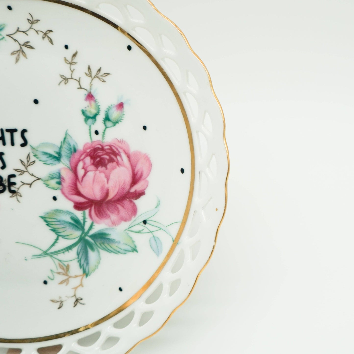 Wandteller midi NICHTS ALS LIEBE "net"