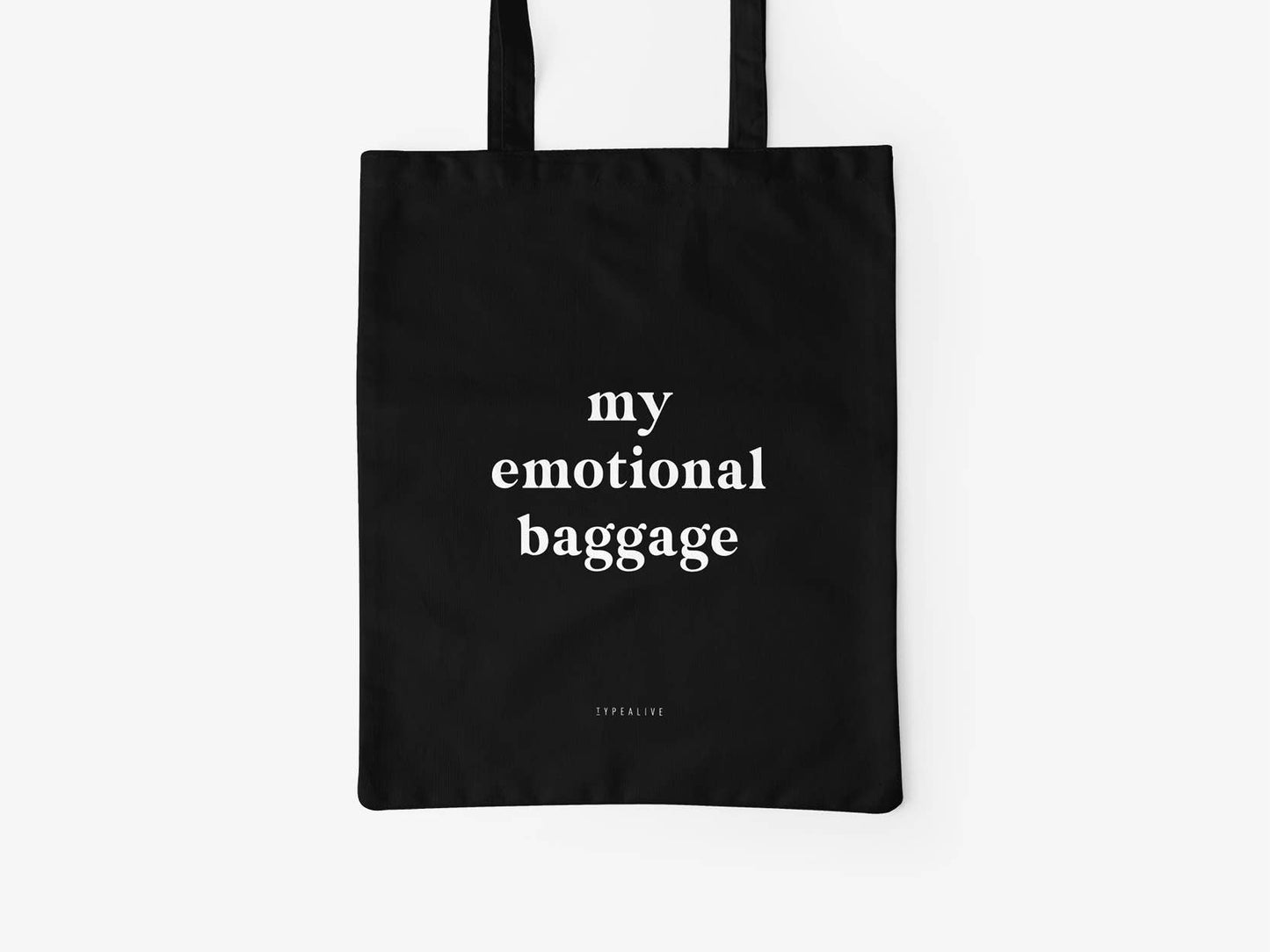 Baumwolltasche Emotional Baggage