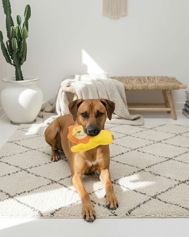 Hundespielzeug "Leo the Lion"