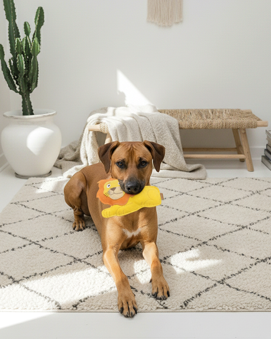 Hundespielzeug "Leo the Lion"