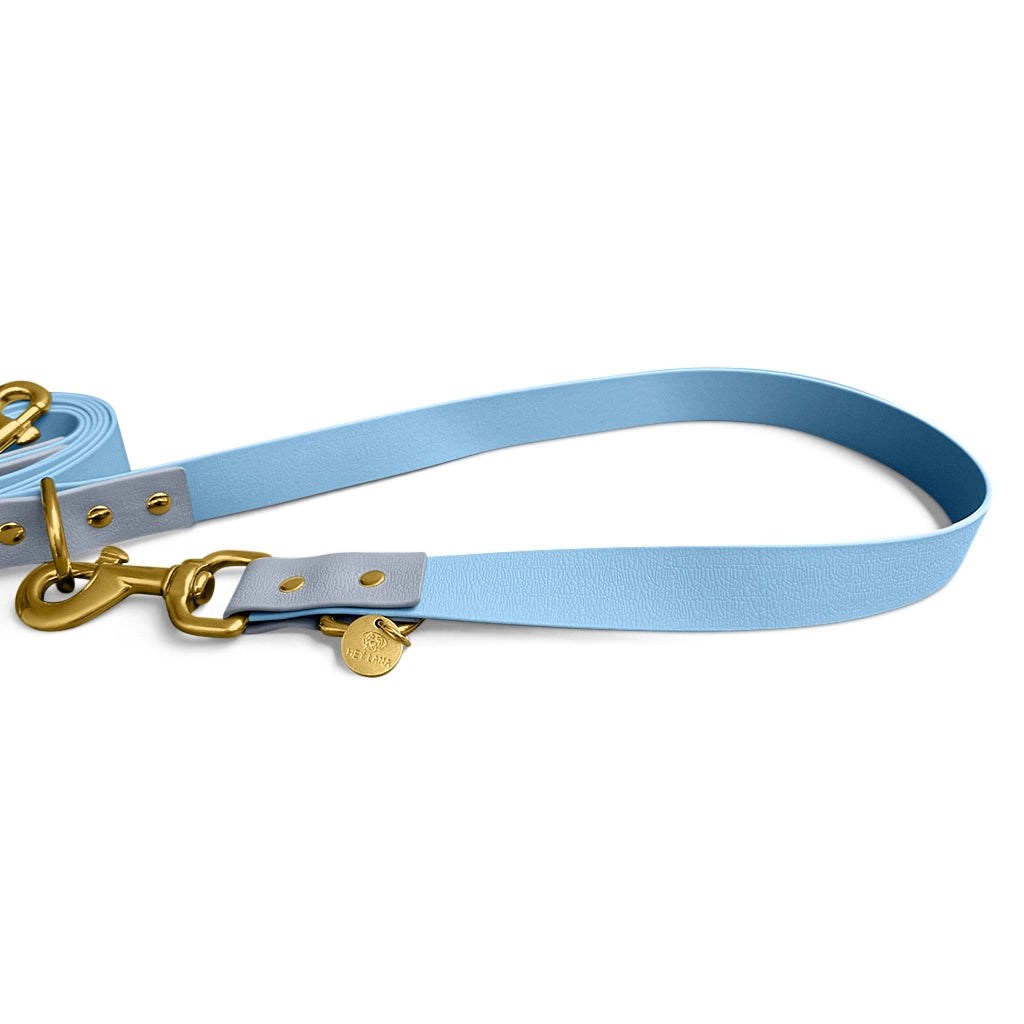 Hundeleine Outdoor FLEX | 3-fach verstellbar | Taupe/Blau