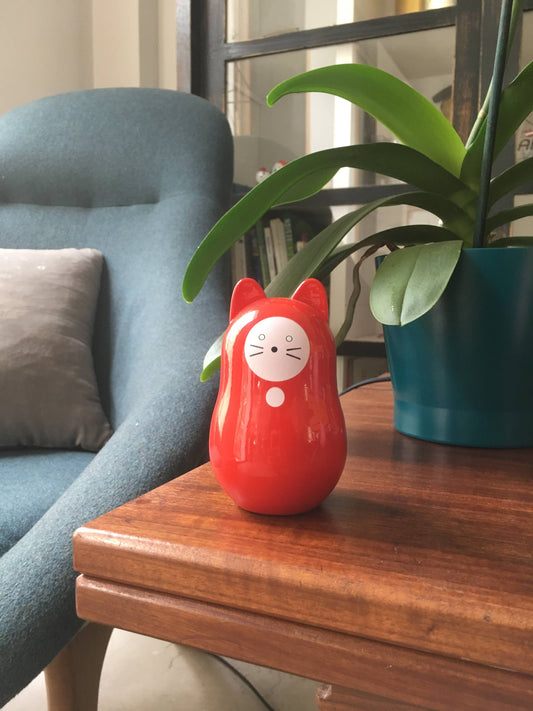 Daruma-Neko | Rot (Glück)