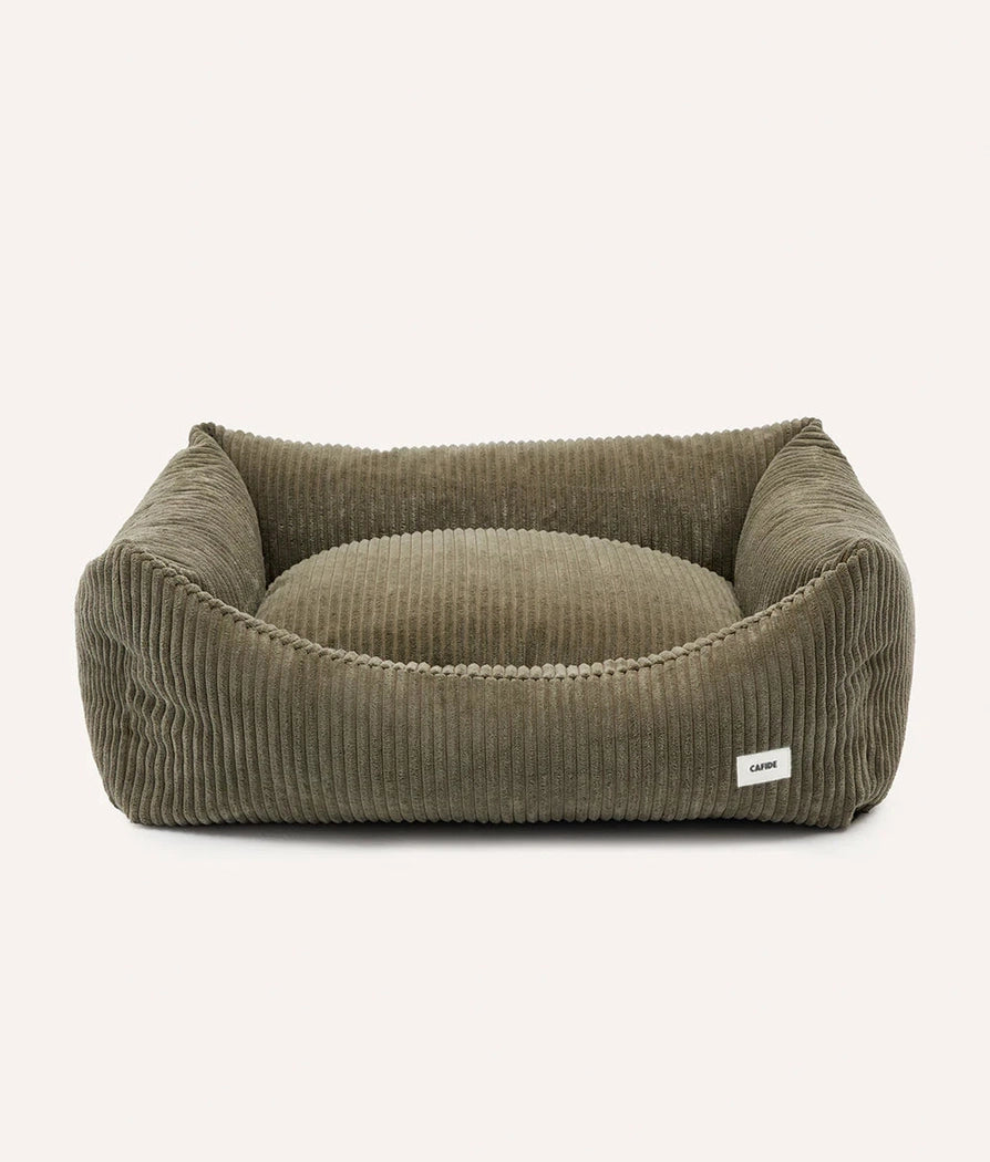 Kord-Hundebett Snozy Grün