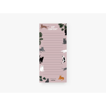 Notizblock Petisfaction "Cats" Cat Content