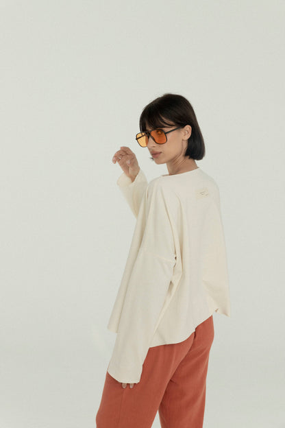 Tube-Sweatshirt aus recycelter Bio-Baumwolle | 04h