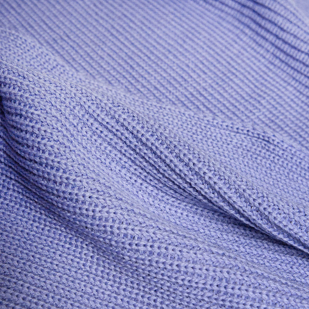 Schal aus Merinowolle Lila