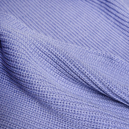 Schal aus Merinowolle Lila