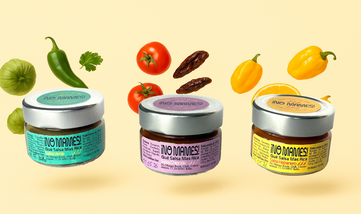 No Mames Salsa | 3 Sorten & 2 Größen