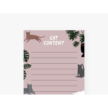 Notizblock Petisfaction "Cats" Cat Content