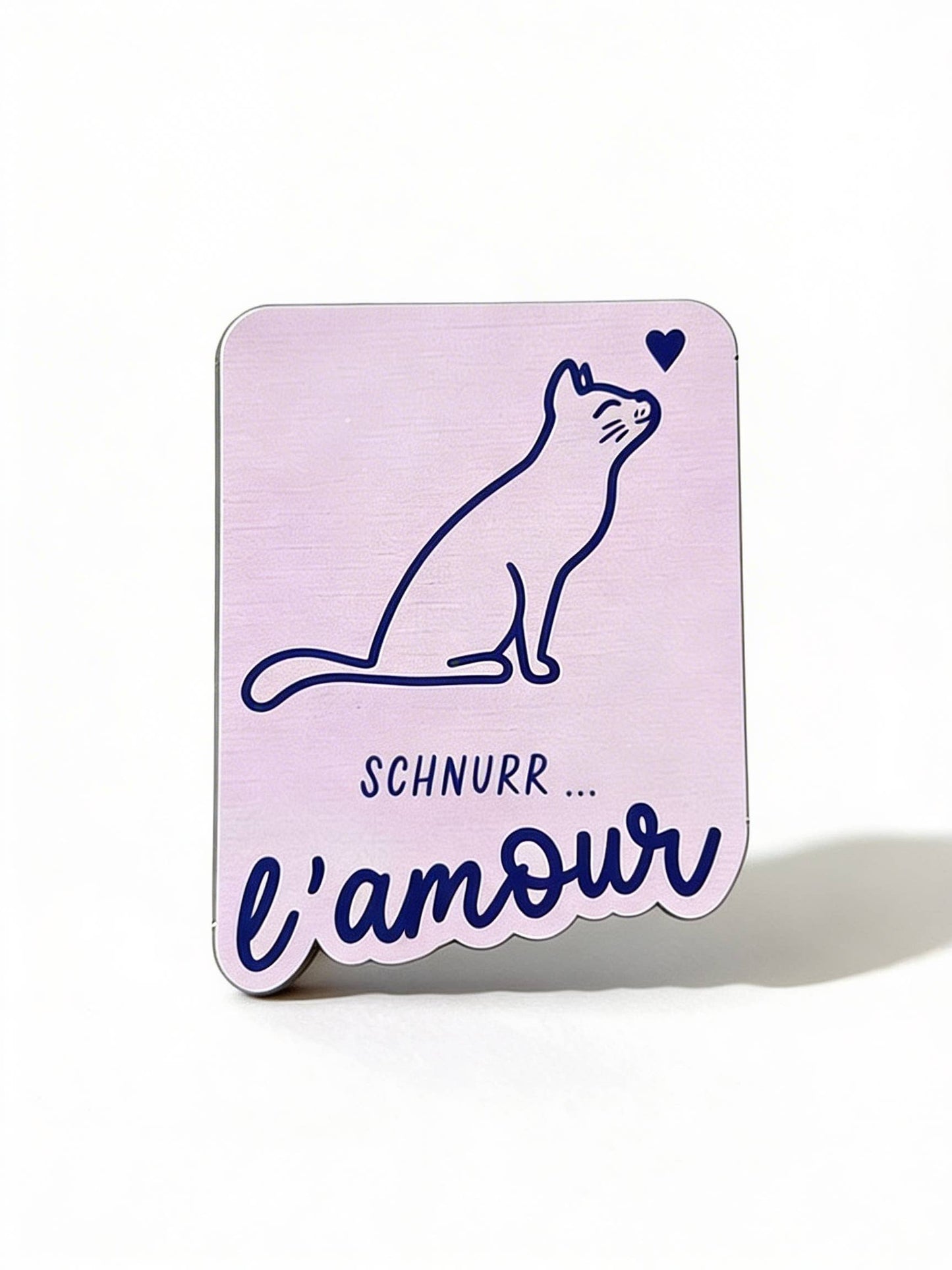 Magnet SCHNURR... L´AMOUR-Katze
