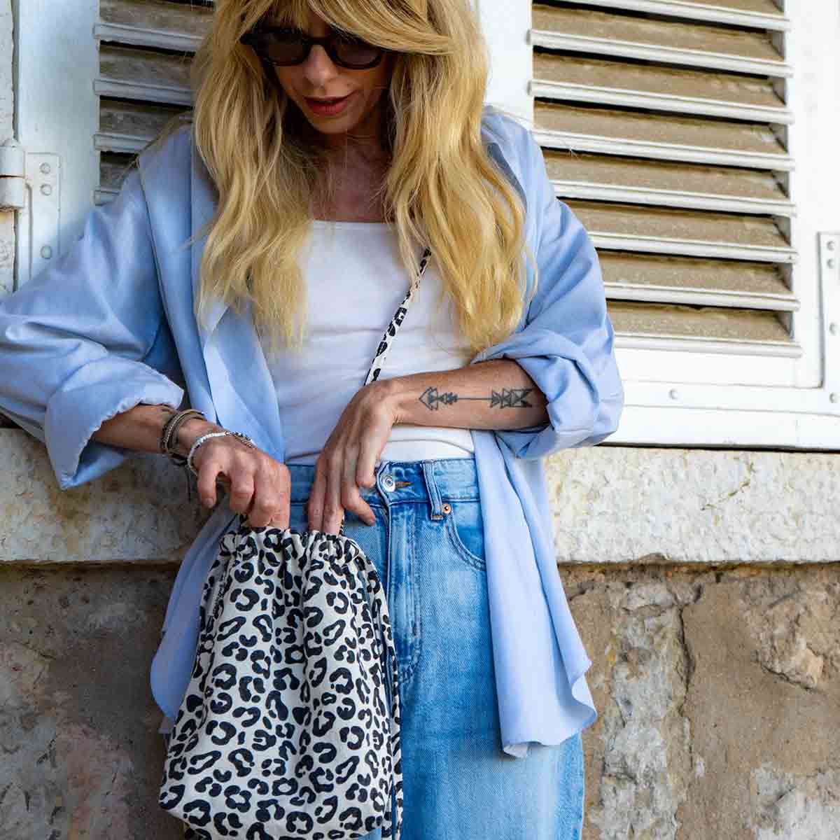 Tasche BILLIE PALOMA in Leopardenmuster