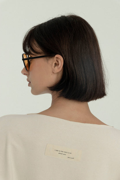Tube-Sweatshirt aus recycelter Bio-Baumwolle | 04h
