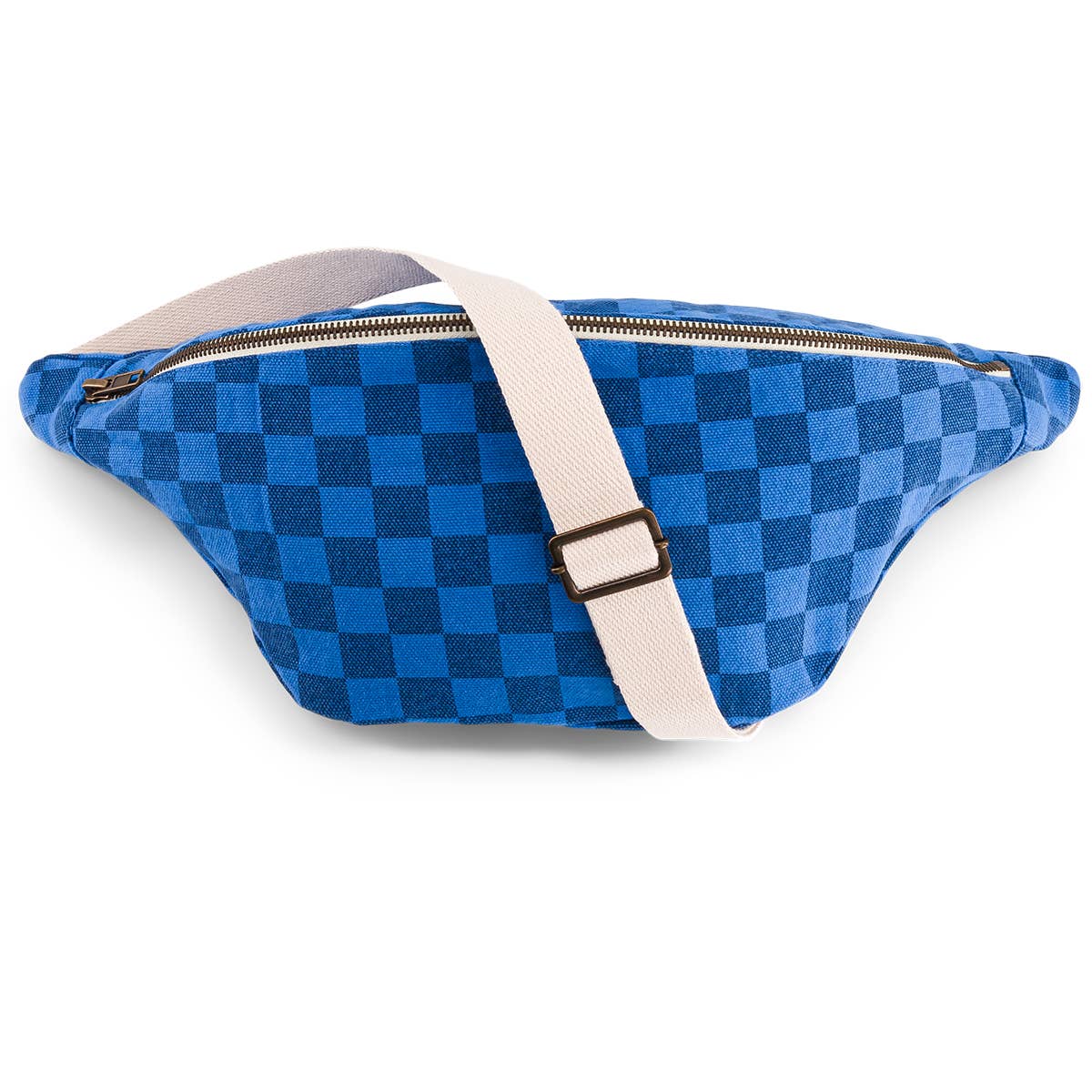 Gürteltasche DAMIER Schachbrett Marineblau