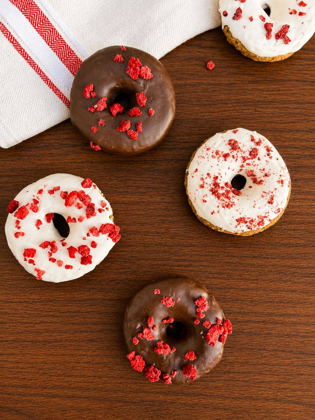 Choco-Berry Hunde-Donuts
