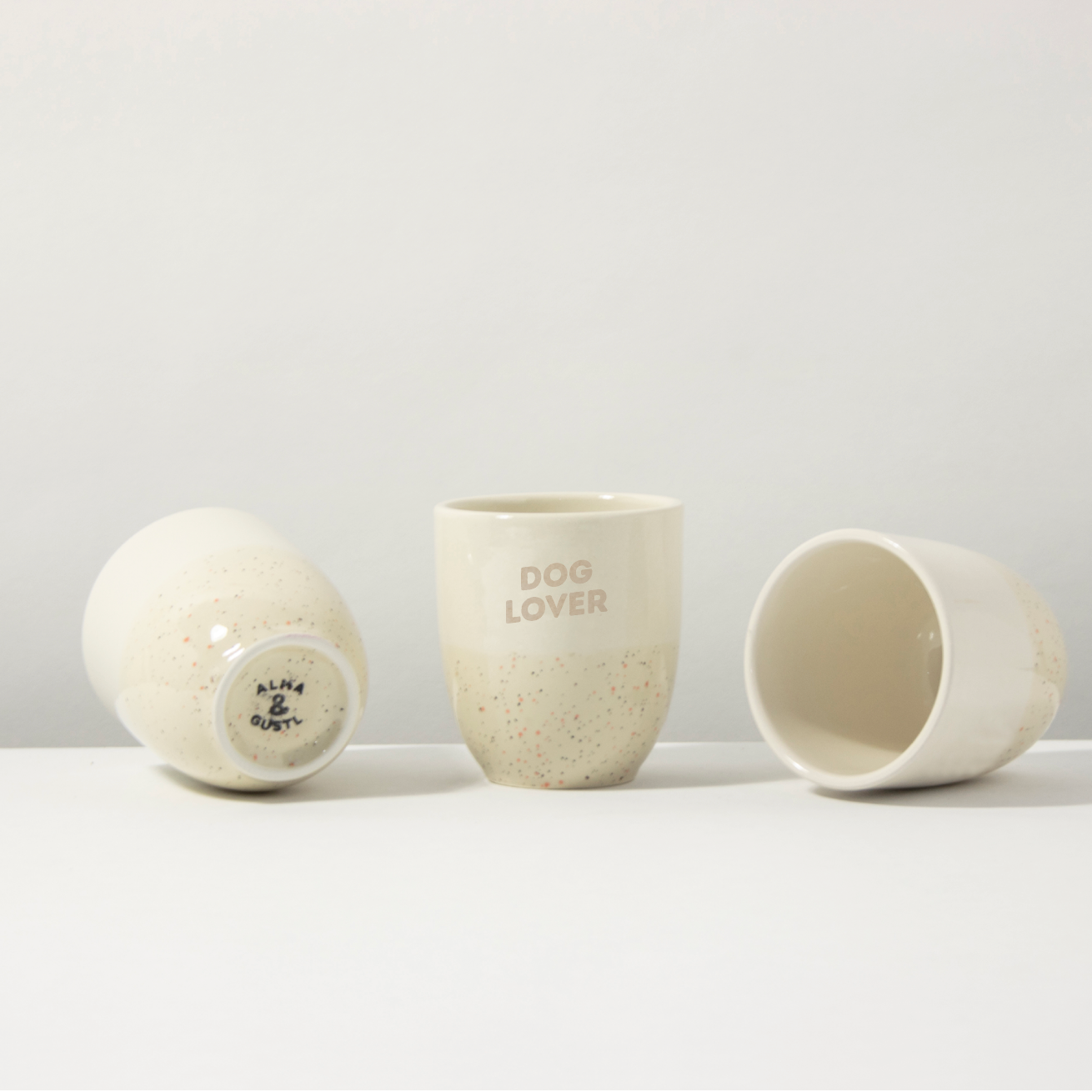 Tasse DOG LOVER Sand
