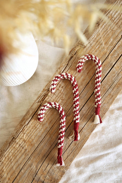 Makramee-Zuckerstange