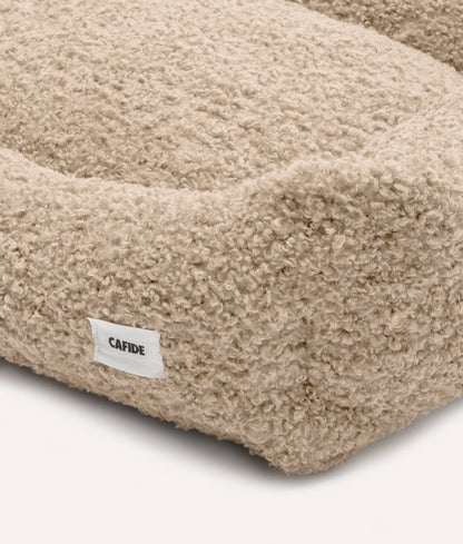 Teddy-Hundebett Snozy Beige