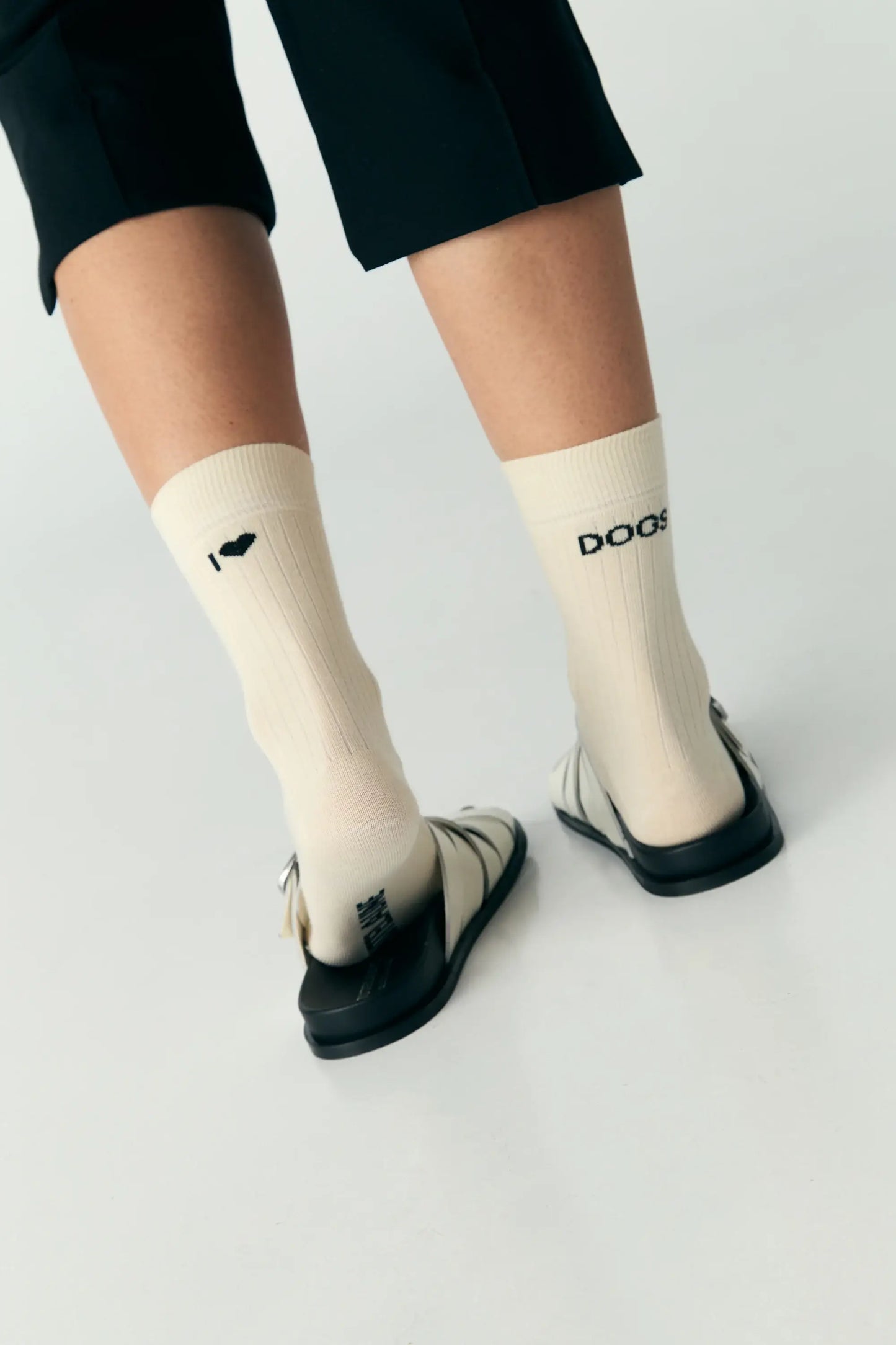Statement-Socken „I Love Dogs“