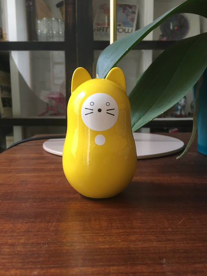 Daruma-Neko | Gelb (Geld)