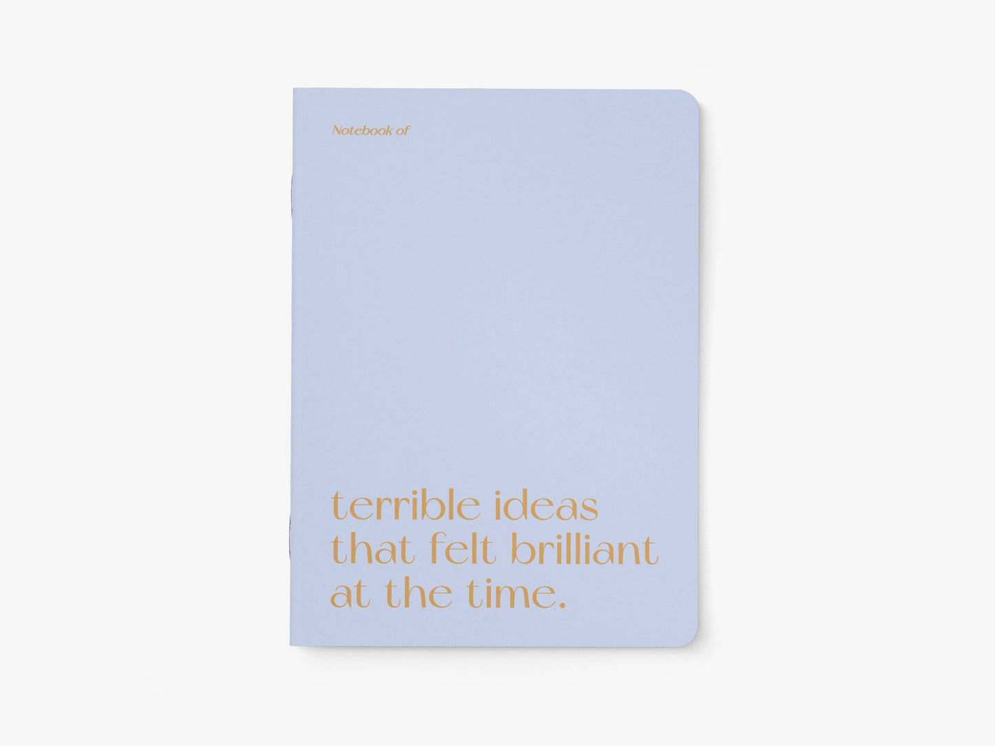 Notizheft Terrible Ideas