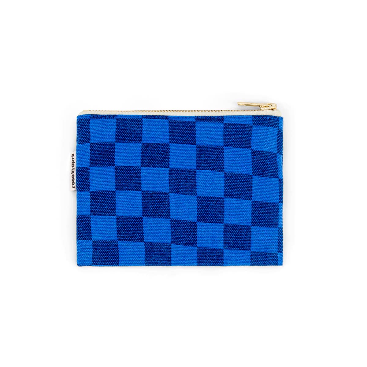 Pouch MARIE Schachbrett Marineblau
