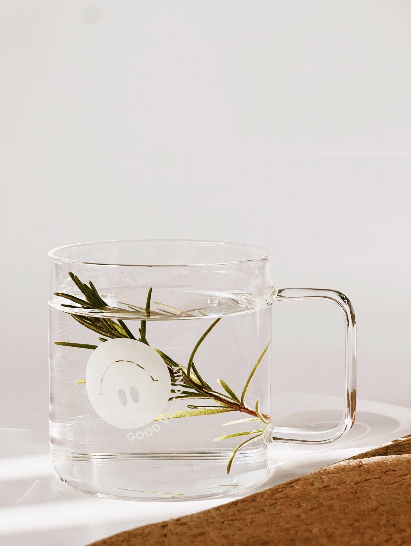 Trinkglas Good Vibes Only OHNE Henkel