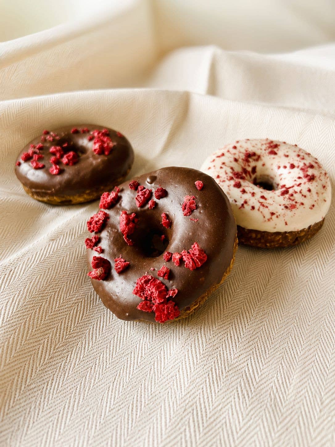 Choco-Berry Hunde-Donuts
