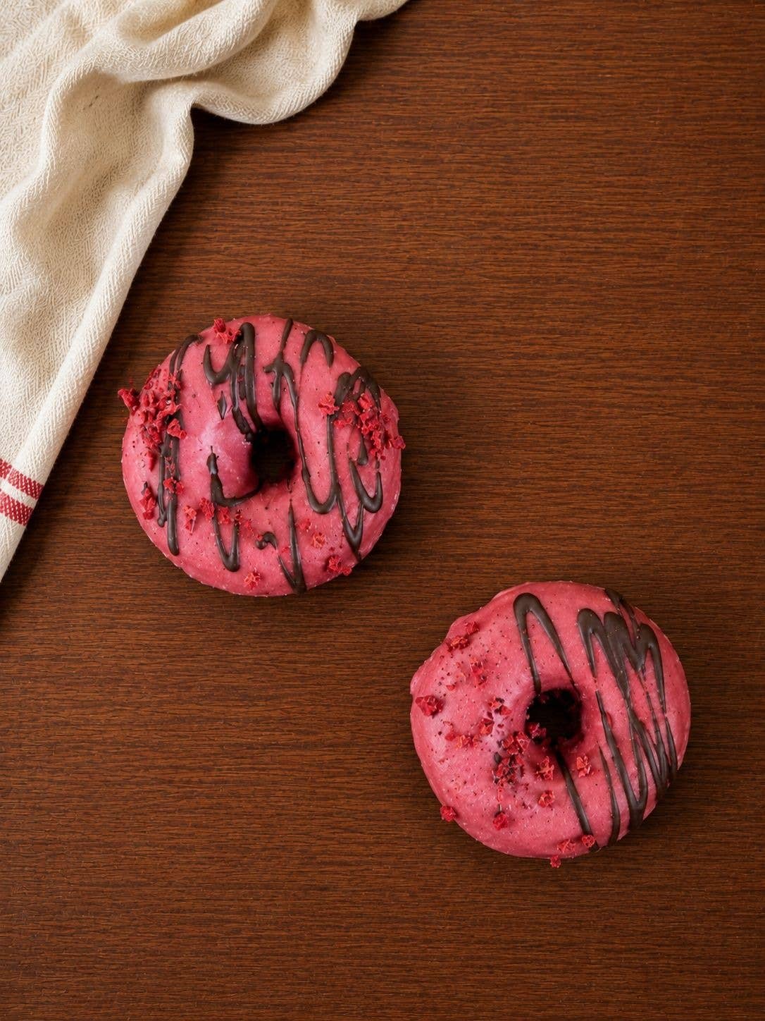 Choco-Berry Hunde-Donuts