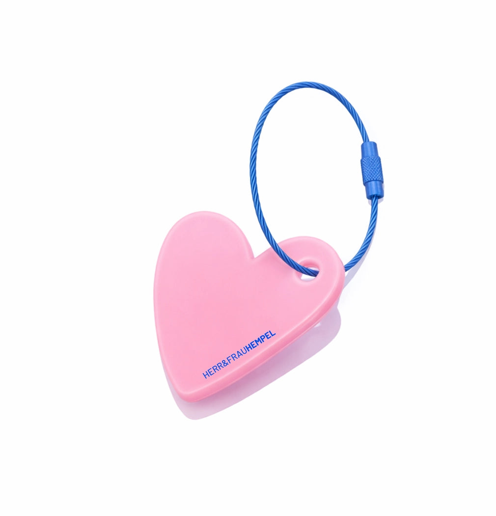 Schlüsselanhänger Herz | 4 Farben