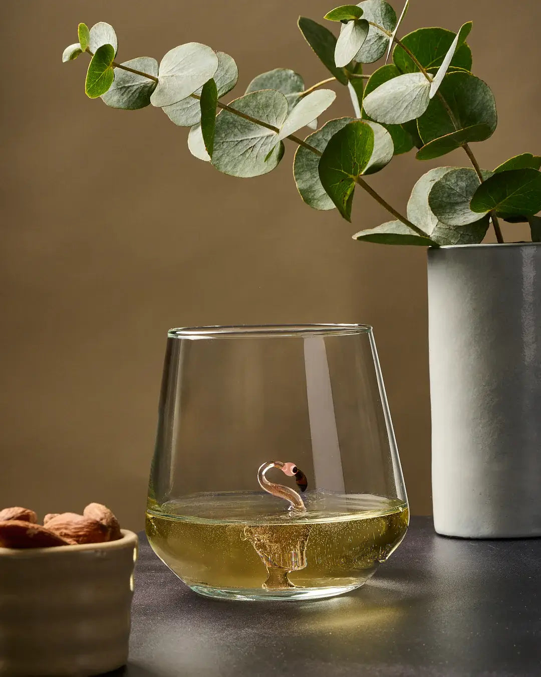 Murano-Trinkglas | Flamingo