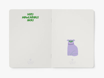 Notizheft Very Howlarious Ideas