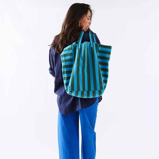Tasche ELISABETH Türkis/Oliv
