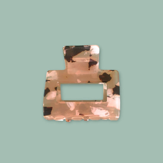 Haarspange - Rosa Leopard